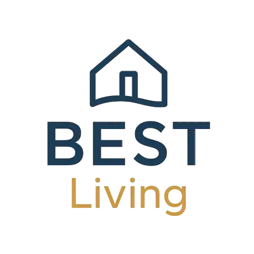 The BEST Living Gloucester logo, it is a house with the company name below. This is to show the quality of property management for landlords and tenants in Gloucester that it provides.